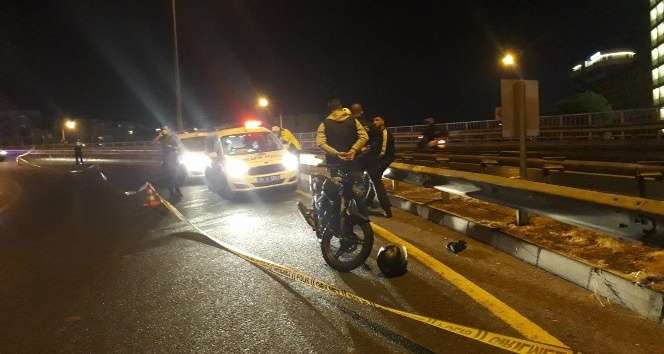 İzmir’de motosiklet kazası:1 ölü