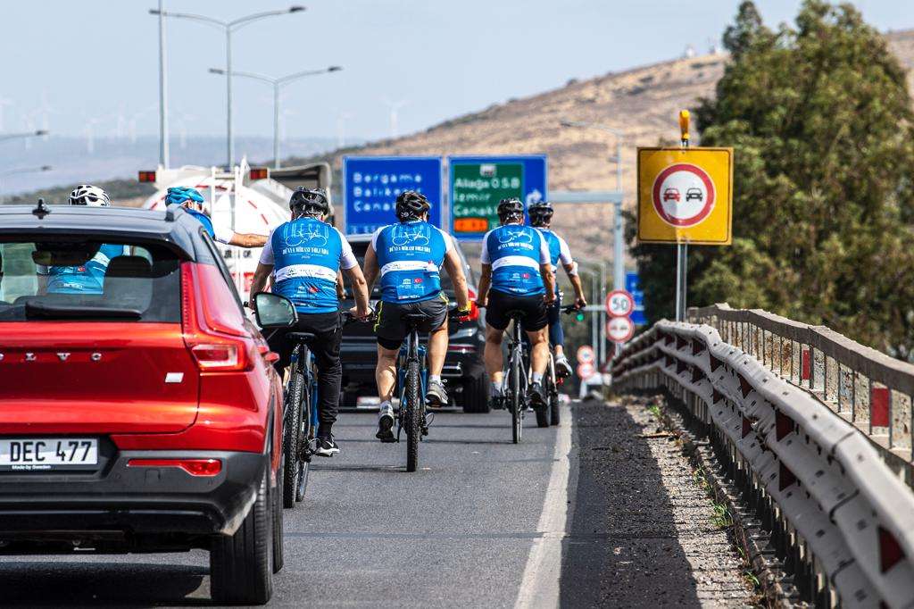 UNESCO Dünya Mirası Yolunda Bergama için pedal bastılar