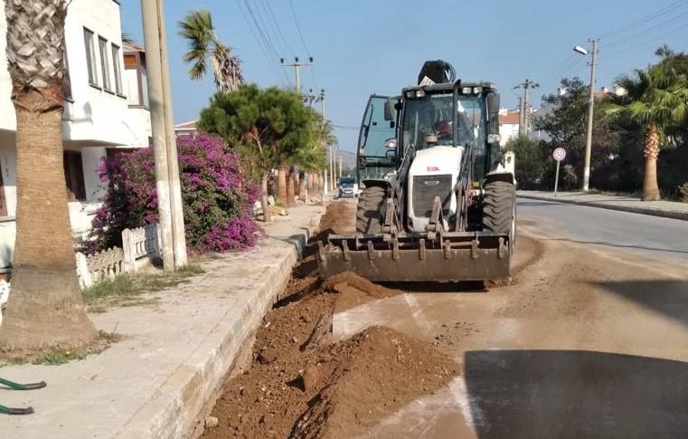 AYVALIK’TA YASAKLAR FEN İŞLERİ EKİPLERİNE YARADI