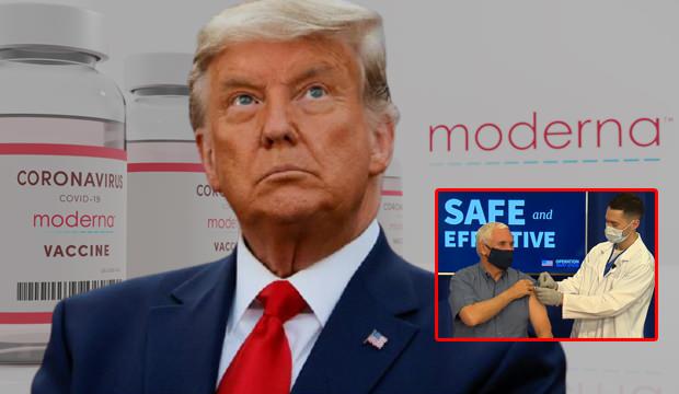 Pence aşı oldu! Trump: Moderna’nın Kovid-19 aşısı FDA tarafından onaylandı