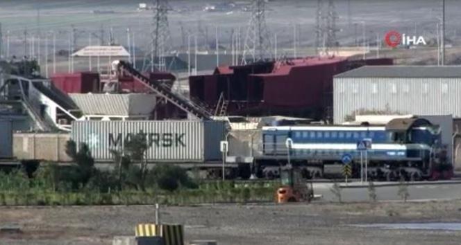 Türkiye’den Çin’e gidecek ihracat treni, Bakü Deniz Limanı’nda