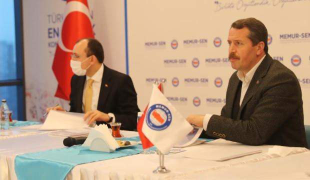 AK PARTİ GRUP BAŞKANVEKİLİ MUŞ’TAN MEMUR-SEN’E ZİYARET