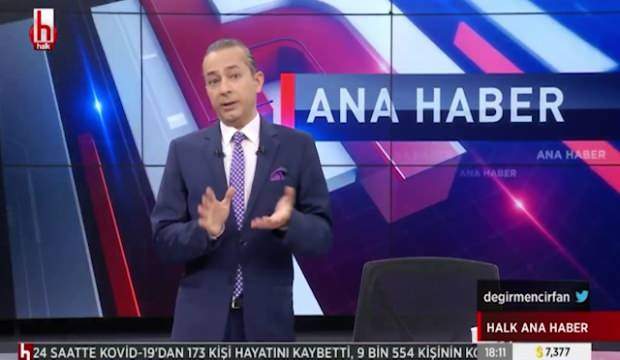 CUMHURBAŞKANI ERDOĞAN AŞI OLURKEN HALK TV SUNUCUSU İRFAN DEĞİRMENCİ’DEN SKANDAL SÖZLER