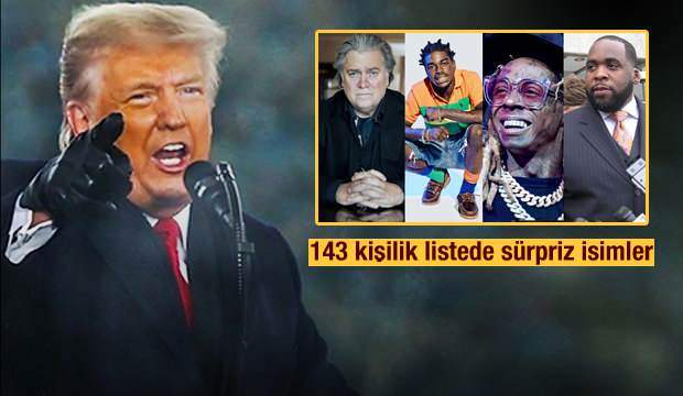 TRUM’TAN GİDERAYAK BOMBA KARAR! HEPSİNE AF ÇIKARDI, SÜRPRİZ İSİMLER..