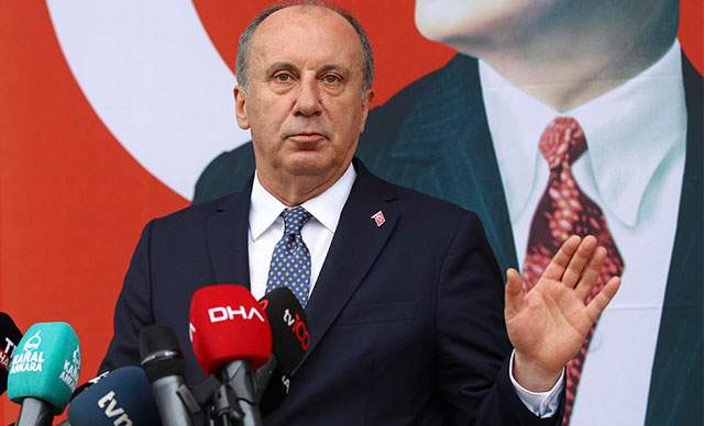 MUHARREM İNCE CHP’DEN İSTİFA ETTİ