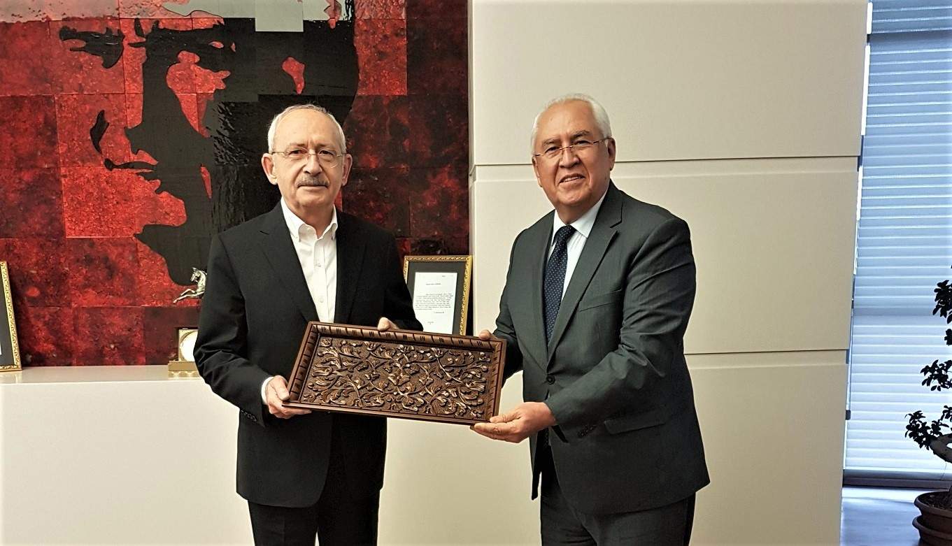 BAŞKAN SELVİTOPU CHP GENEL BAŞKANI KILIÇDAROĞLU’NU ZİYARET ETTİ