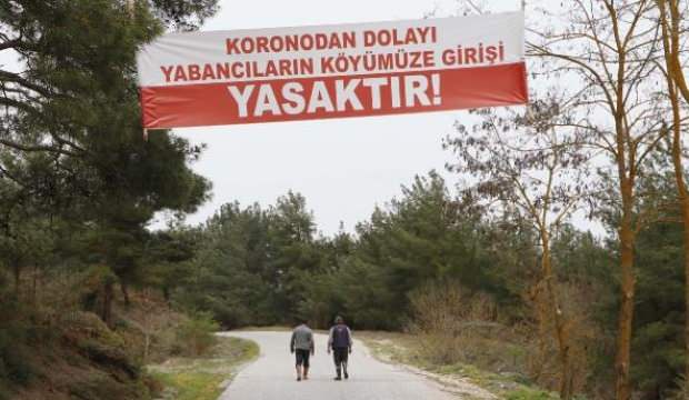 KÖYE YABANCI GİRİŞİ YASAKLANDI, VAKA SIFIRLANDI