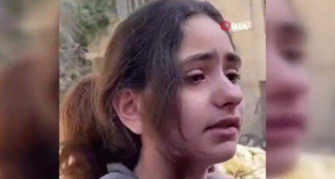 Filistinli kızdan yürek burkan soru: ‘Neden füze atarak çocukları öldürüyorsunuz’