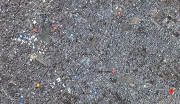Google Haritalar’da dikkat çeken Gazze detayı