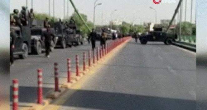 Irak’ta Haşdi Şabi güçleri Yeşil Bölge’yi bastı