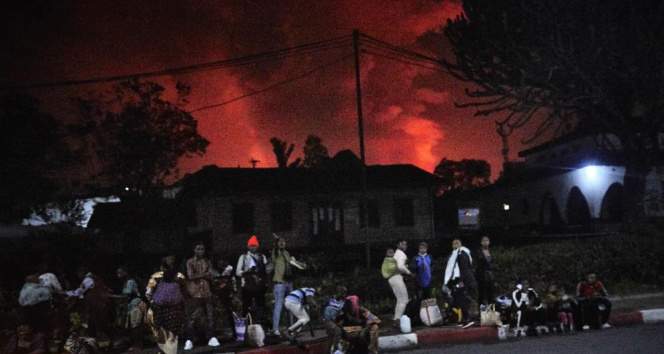Kongo Demokratik Cumhuriyeti’nde yanardağ patladı: 3 bin 500 kişi Ruanda’ya kaçtı