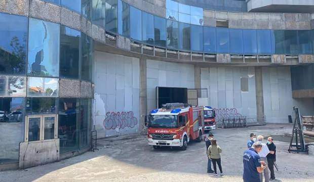 Ankara’da 35 katlı binada yangın