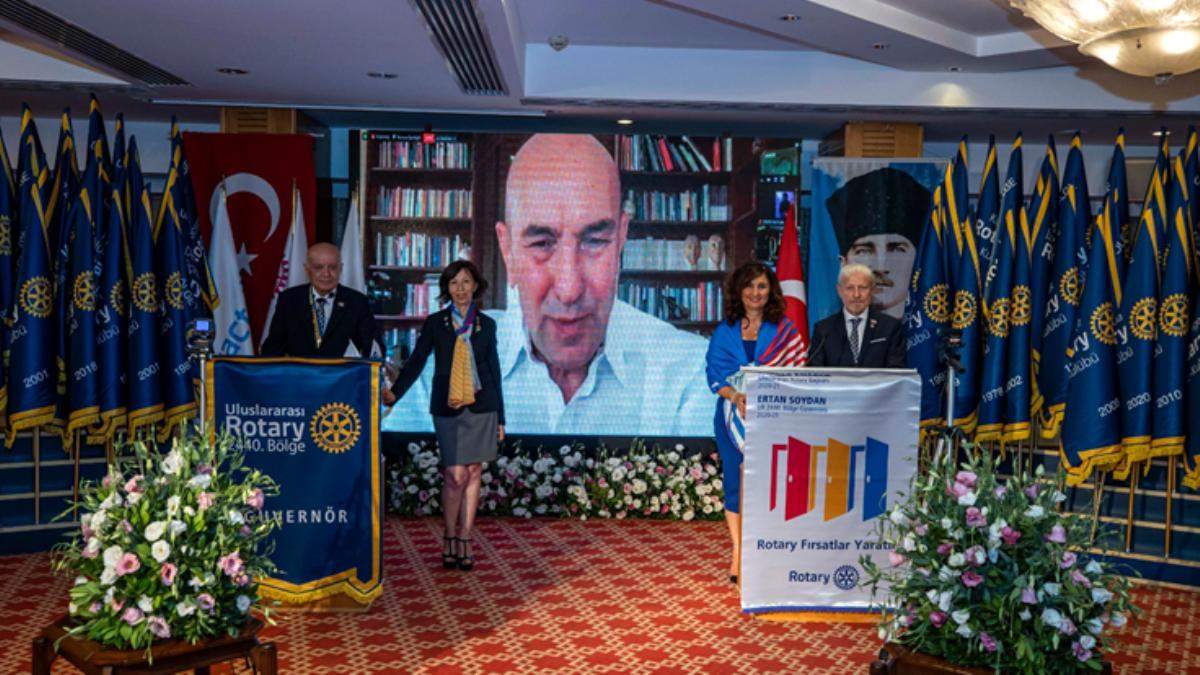 Başkan Soyer e Rotary Meslek Hizmet Ödülü