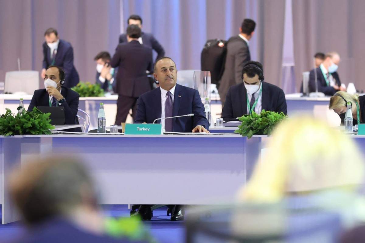 Çavuşoğlu, Suriye konulu kısıtlı katılımlı Bakanlar Toplantısı’na katıldı