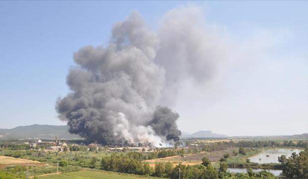 Dalaman’daki yangının başladığı kağıt fabrikası kapatıldı
