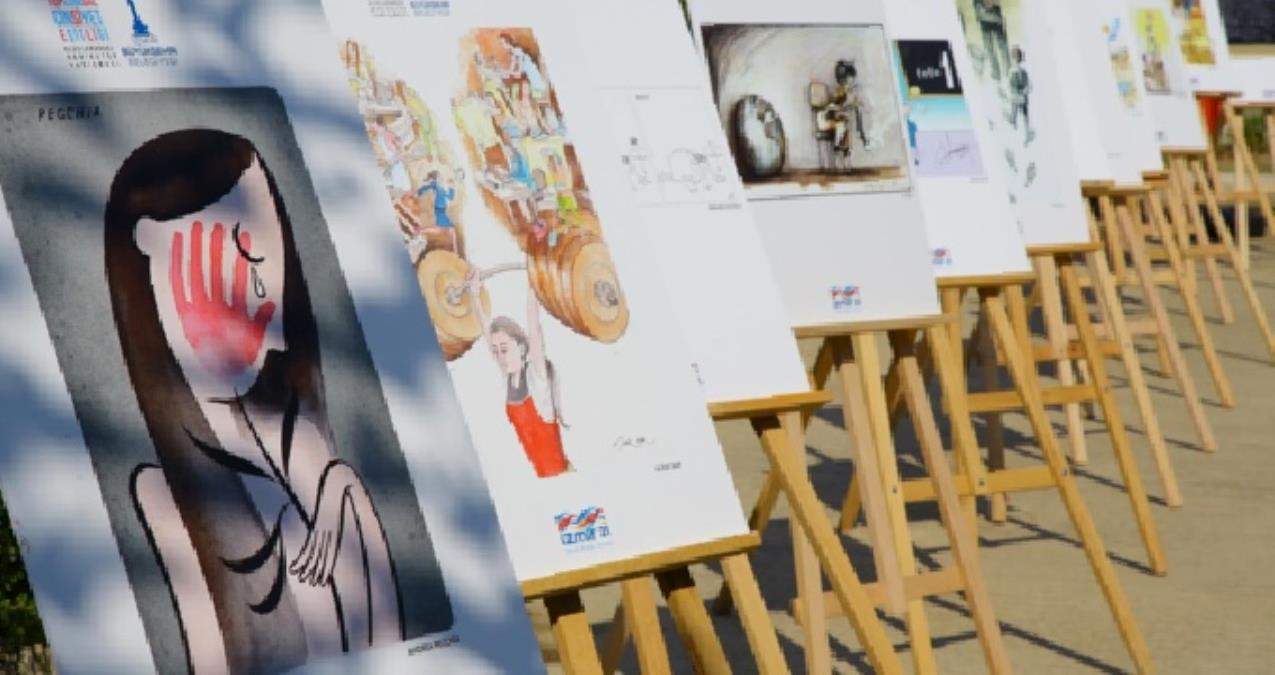 Efes te eşitlikçi karikatür sergisi açıldı