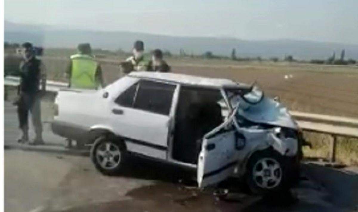 Patlayan lastik kazaya sebep oldu: 1 ölü, 2 ağır yaralı