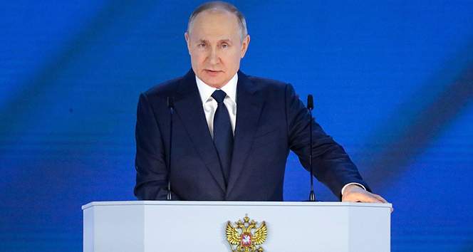 Putin: ‘Kuzey Akım 2’nin ilk etabında döşeme işlemi tamamlandı’