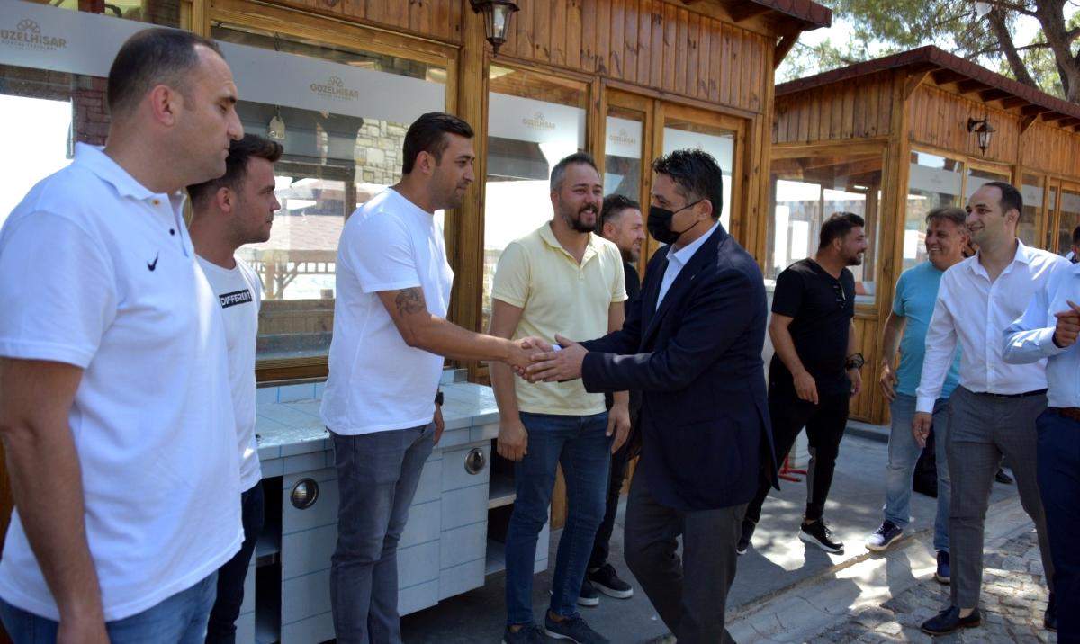 Aliağaspor FK, çeyrek final öncesi taraftarıyla buluştu