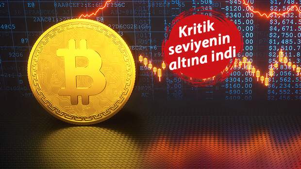 Bitcoin’de sert düşüş! 30 bin doların altına indi