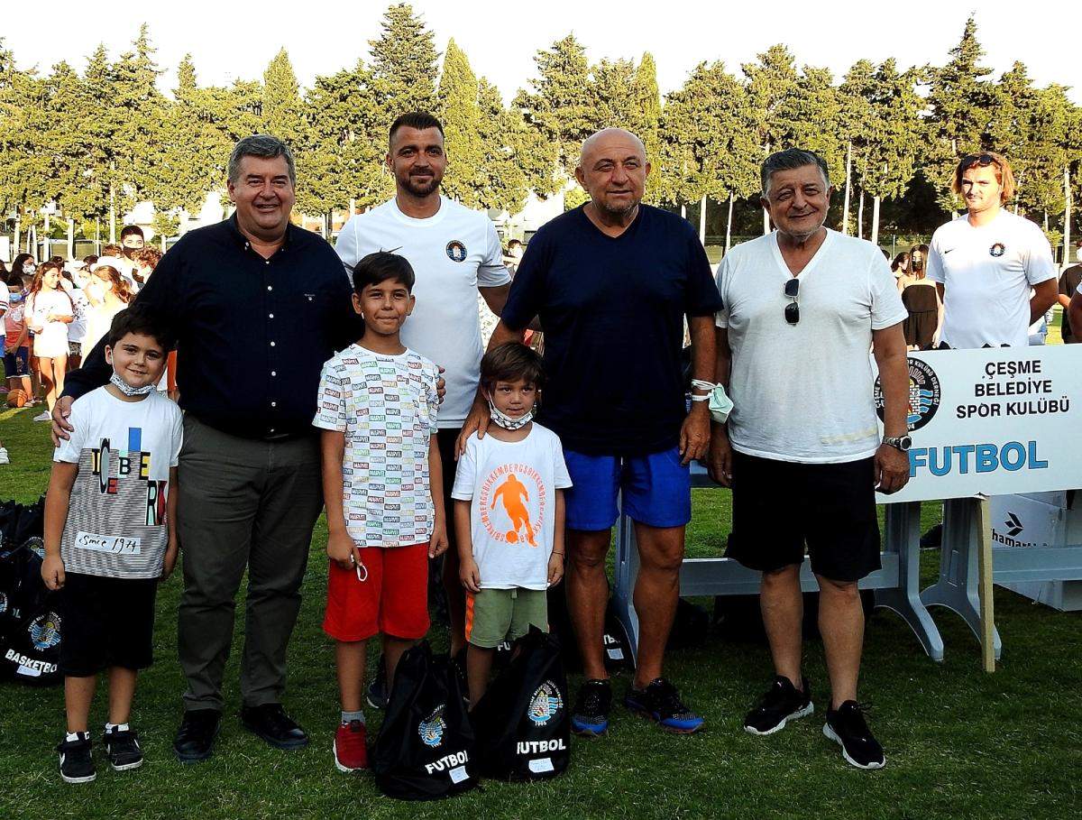 Çeşme Belediyespor Yaz Spor Okulları başladı