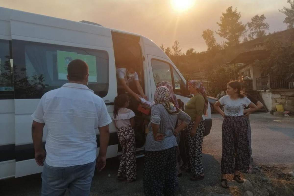 İTÜ ETA Vakfı Doğa Koleji Antalya Kampüslerinden Manavgat’a destek