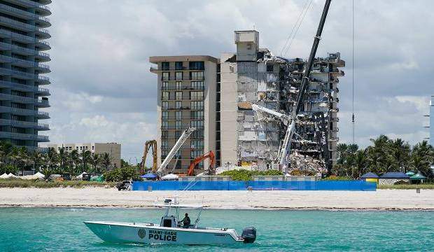 Miami’de çöken binada ölü sayısı 64’e yükseldi