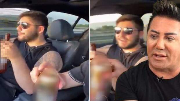 Murat Övüç’ün oğlu Burakcan Övüç’ten bir skandal daha! Arabada alkol aldı, sosyal medyadan paylaştı