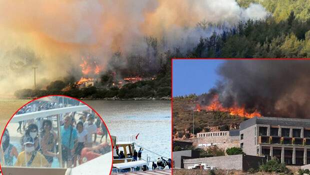 Son dakika haberi… Bodrum – Milas sınırındaki yangın kontrol altına alındı