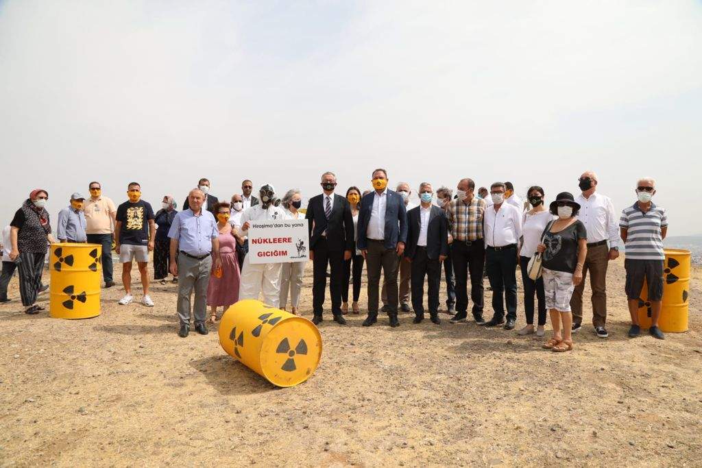 Gaziemir Belediye Başkanı Halil Arda,  “Nükleer atıklarla ilgili bakanlık harekete geçmiyor!”