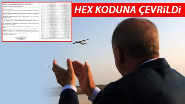 İlk uçuş öncesi Erdoğan yazdı…  Akıncı kod olarak yüklenen o mesaj ortaya çıktı