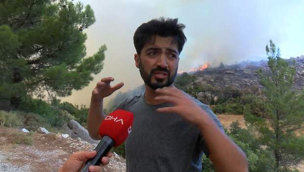 Manavgat’taki yangında orman söndürme memurları ile tartışıp havaya ateş açan Yusuf Güney gözaltında