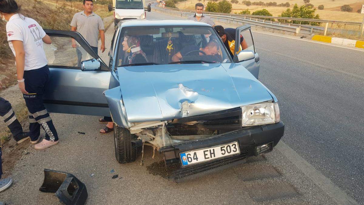 Manisa da trafik kazasında 3 kişi yaralandı