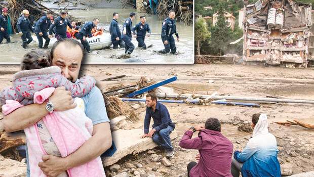 Sel değil deprem gibi! Taşan dere evleri yuttu: 17 ölü, 1 kayıp