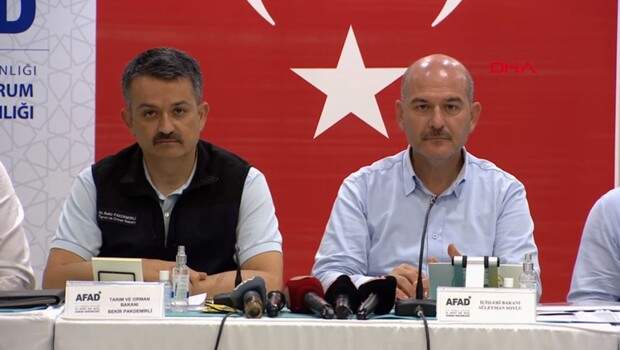 Son dakika haberi: Yangınlarda son durum ne? Bakan Soylu: Termik santralde radyoaktif sızıntı yok