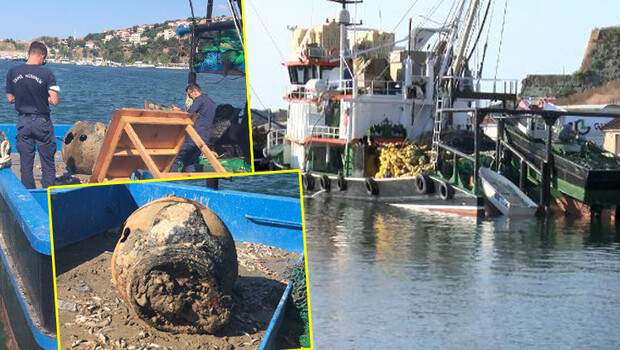 İstanbul Boğazı’nda balıkçı ağına mayın takıldı! ‘Patlama olabilir diye komple sahili ve plajı kapattılar’
