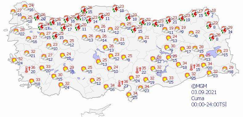 Son dakika haberi: Meteoroloji’den 9 ile uyarı! Kuvvetli yağış bekleniyor