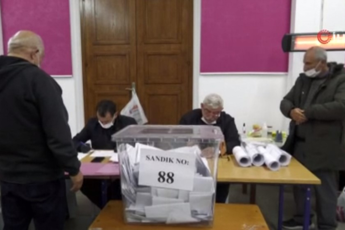 KKTC’de oy sayım işlemi başladı