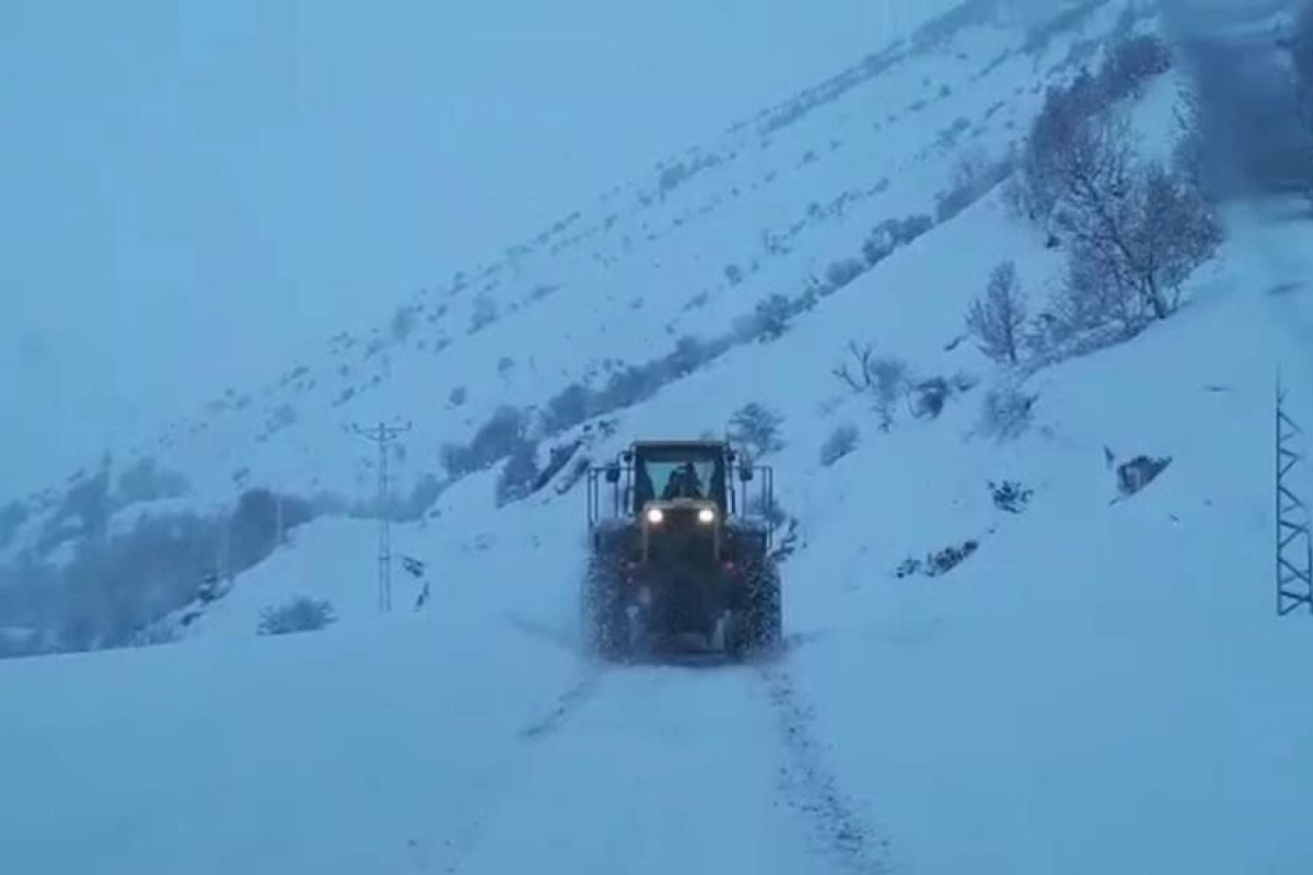 Meteoroloji’den Şırnak ve Siirt için kuvvetli kar yağışı uyarısı