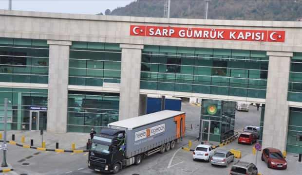 Sarp Sınır Kapısı ihracatı yüzde 69 arttı