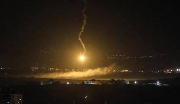 İsrail ordusu Suriye rejimine ait noktaları vurduğunu duyurdu
