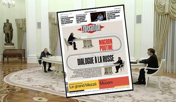 Macron, Fransız basınında da alay konusu oldu!