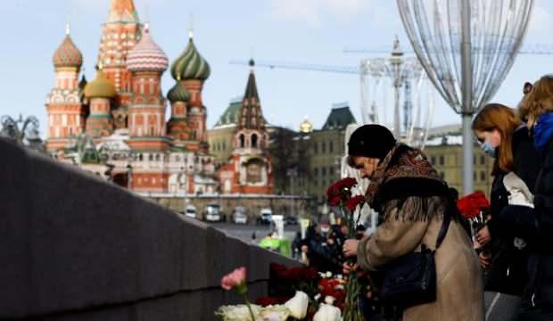 Rus muhalif Boris Nemtsov Moskova’da anıldı