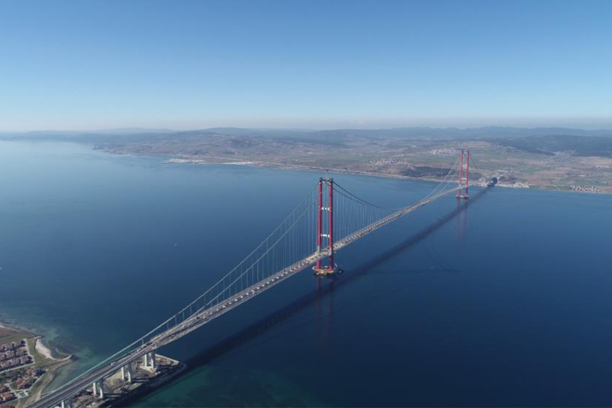 Çanakkale köprüsü açılıyor! Cumhurbaşkanı Erdoğan tören alanında