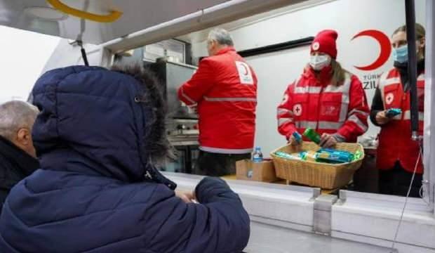 Kızılay’dan Ukrayna’ya insani yardım malzemesi desteği