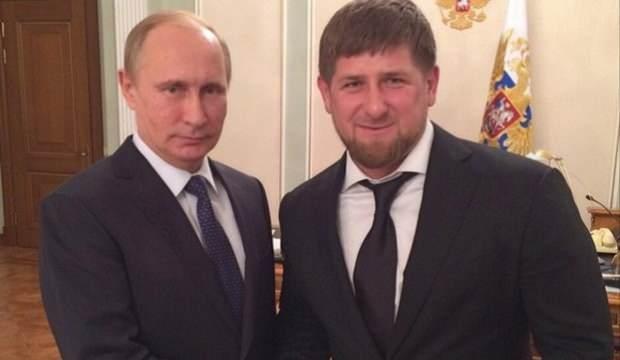 Putin Kadirov’a korgeneral rütbesi verdi