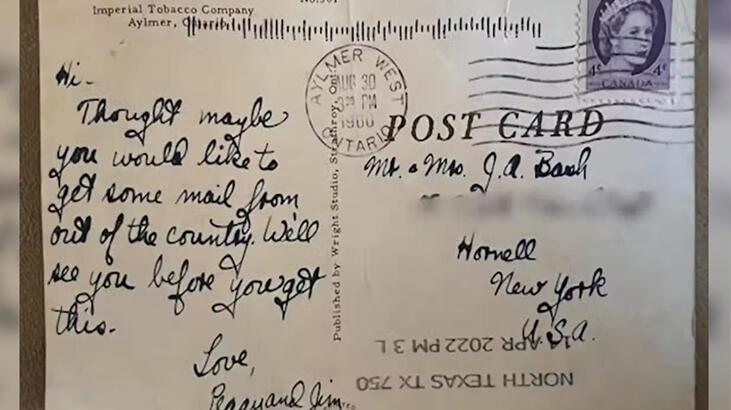 ABD’de bir kadına ölen ailesinden mektuplar gelmeye başladı