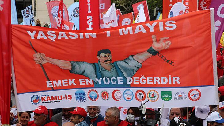 Ankara’da coşkulu 1 Mayıs kutlaması