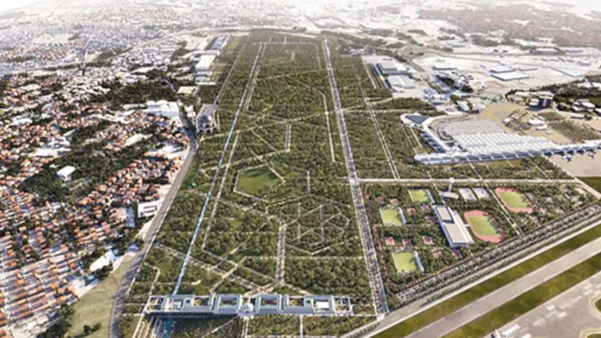 Atatürk Havalimanı Millet Bahçesi’ne 145 bin ağaç dikilecek