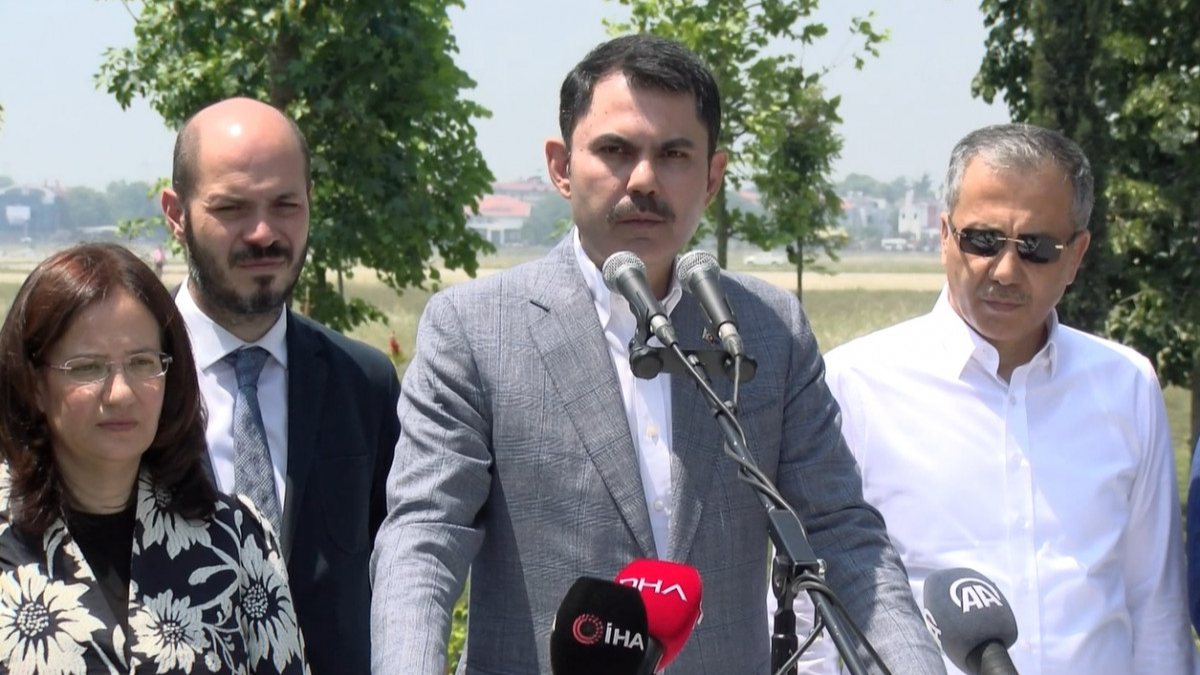 Murat Kurum’dan ‘Atatürk Havalimanı Millet Bahçesi’ açıklaması